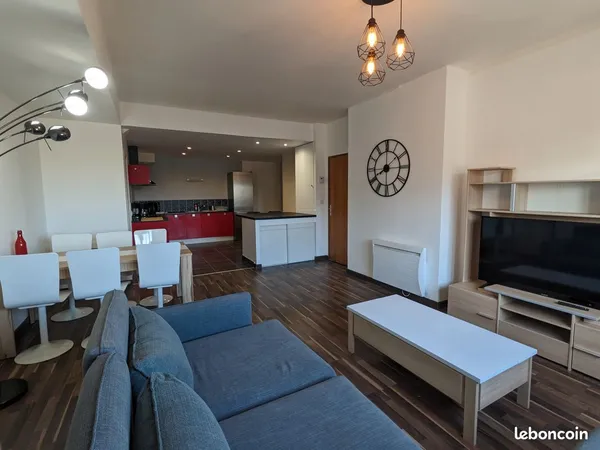 Chambre 15m² dans colocation 3 étudiants - Appartement 110m² - Le Mans Centre (72) 