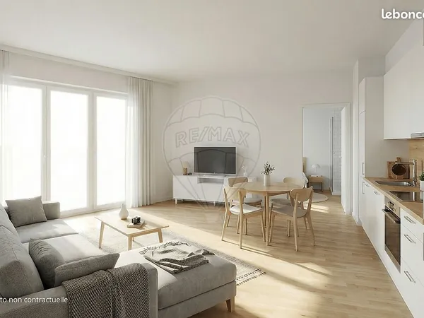 Appartement 2 pièces 63 m² 