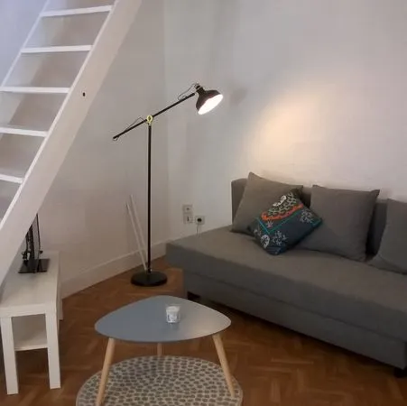 Studio meublé T1 mezzanine avec chambre séparée - Centre ville 