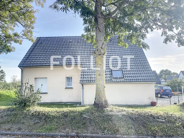 A VENDRE 50590 MONTMARTIN SUR MER MAISON DE 60 M2, VIE DE PLAIN-PIED 2 CHAMBRES 