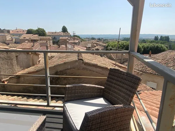 🏡 Maison de village 96 m² - Terrasse sur les toits - Rénovée - Proche Cadarache/ITER 