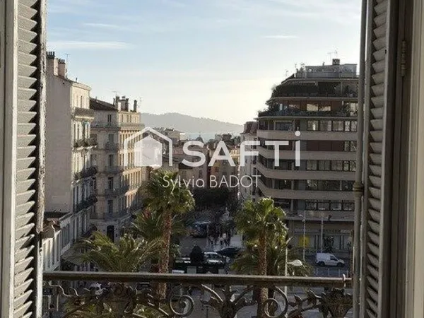 TOULON HAUTE VILLE APPARTEMENT HAUSSMANIEN + STUDIO + CAVE 