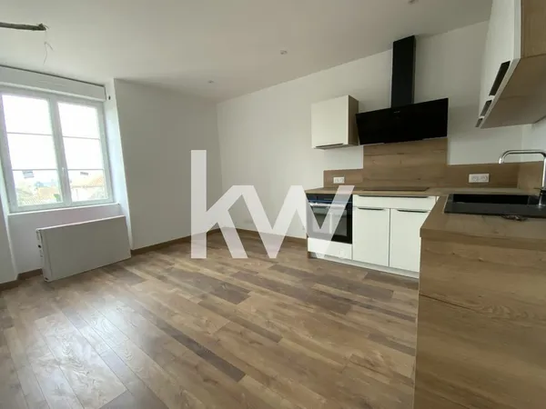 Appartement 2 pièces (34,38 m²) à louer A saint Junien 