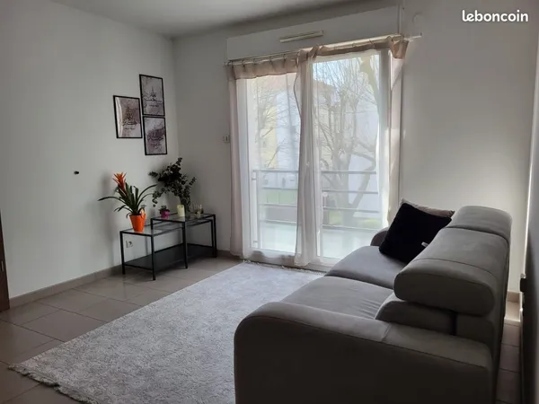 T2 lumineux 43m² - Secteur calme, proche gare et centre-ville 