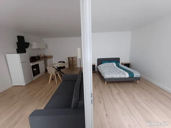 🏡 T2 meublé de charme - 42 m² - Centre-ville Villeneuve-sur-Lot - Disponible immédiatement 
