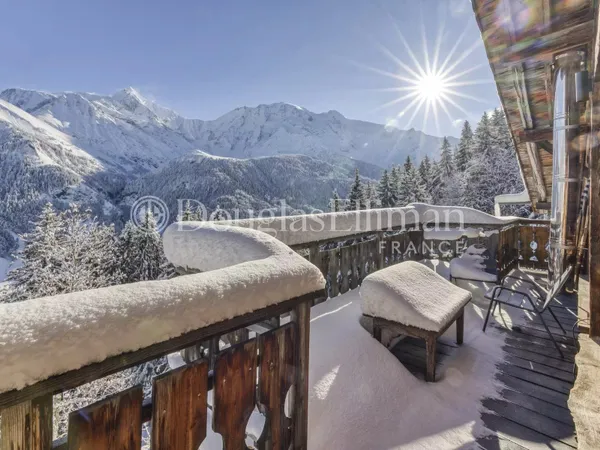 SAINT GERVAIS - Magnifique ferme rénovée avec vue imprenable sur les montagnes, au coeur des Alpes 