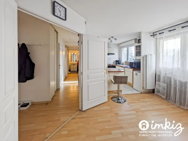 Appartement de 46 m² avec cave et parking 