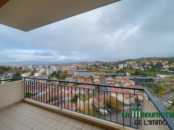 APPARTEMENT F3 TRAVERSANT ET LUMINEUX AVEC BALCON / SAINT-ET 