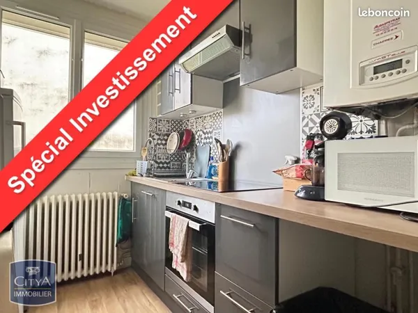 Appartement 3 pièces 53 m² 