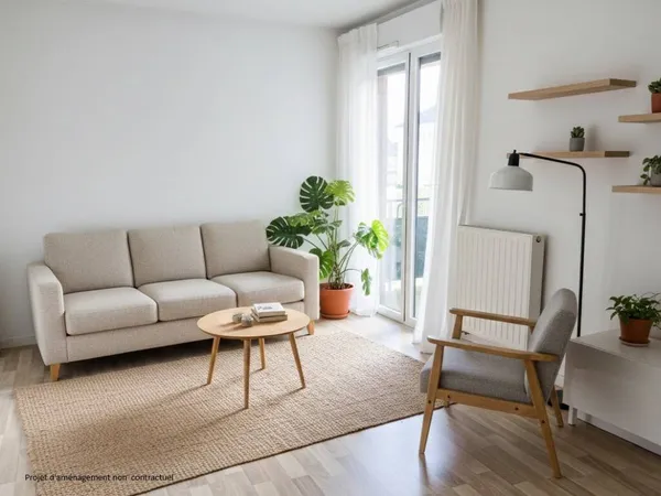 Appartement 1 pièce 35 m² 