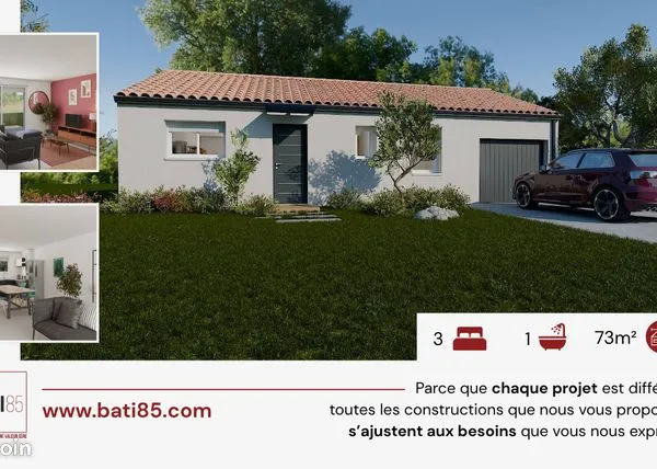 Maison 80 m² 