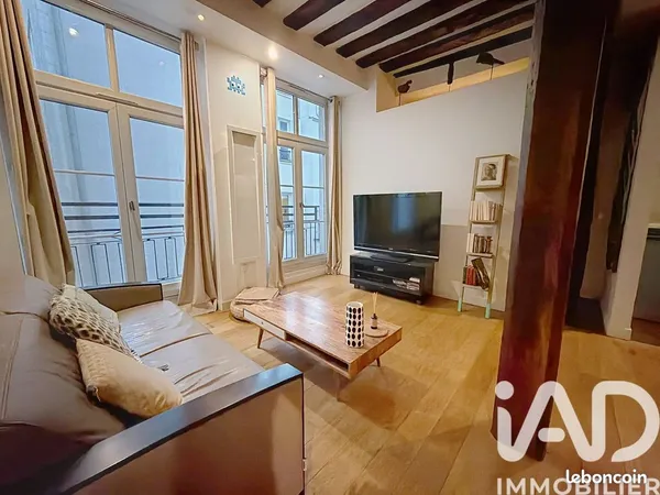 Appartement 2 pièces 38 m² 