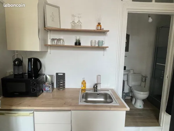 Urgent Studio 15m2 Wifi Delille Centre Clermont-Ferrand 