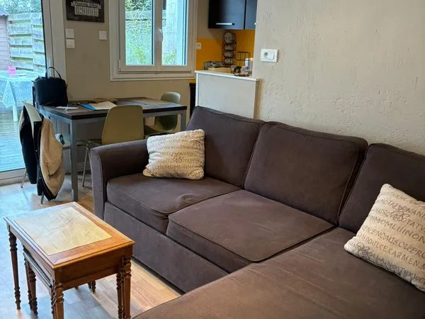 Location maison avec jardin 2 chambres 