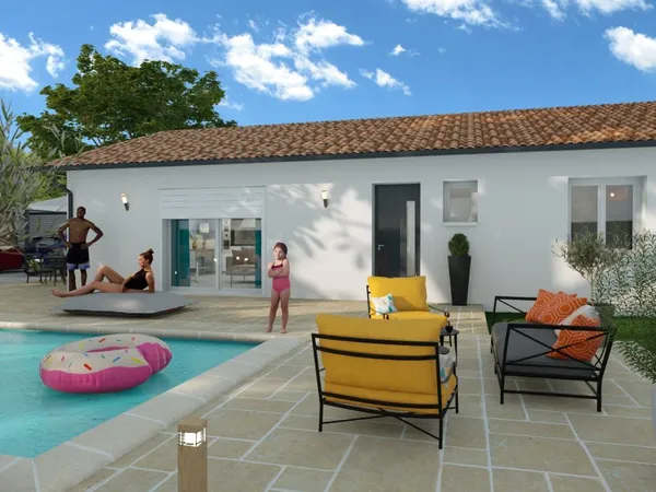 Maison de 98m² 3 chambres 