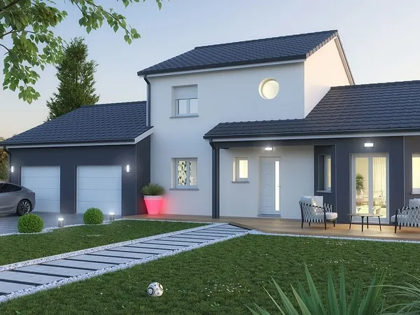 Terrain + maison 110 m² 