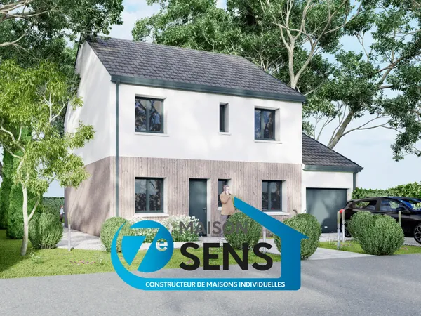 Terrain + maison 91 m² 