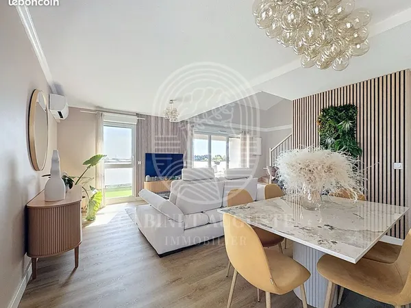 Duplex 3 pièces 91 m² 