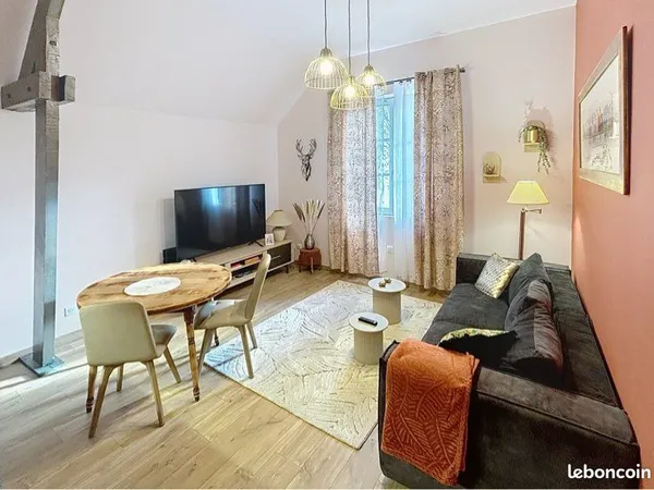 Location meublée T2 à Vendôme 