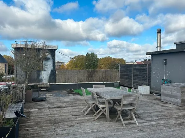 Location Loft 117m2 avec toit terrasse Clamart 