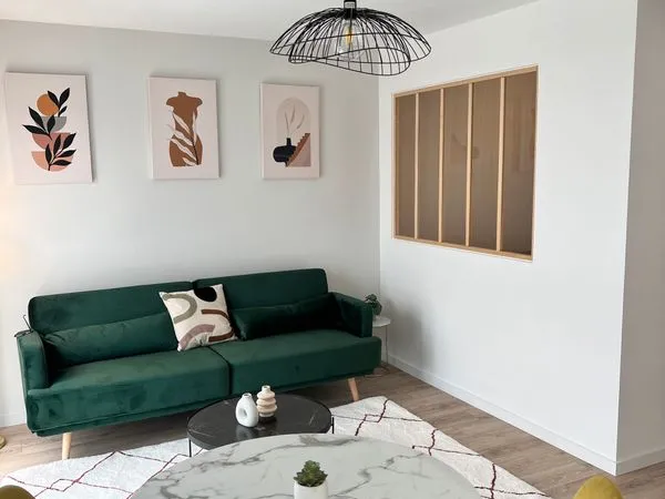 Appartement Rénové, Meublé 30m², Calme et Lumineux 