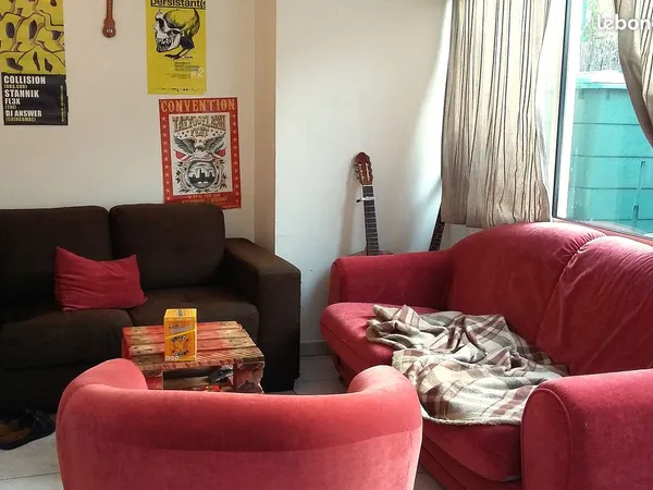 Chambre dans maison louée en colocation 