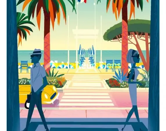 Cannes-Banane : Emplacement premium, droit au bail commerce ou profession libérale + parking 
