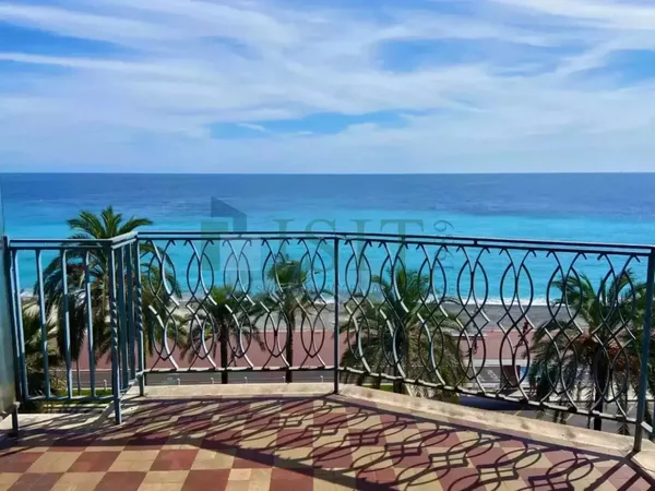 NICE - PROMENADE DES ANGLAIS - 3 PIECES - TERRASSE VUE MER 