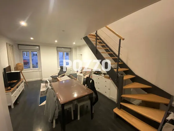 Location - T2 Duplex - 39m² - Meublé à l'année - GRANVILLE 