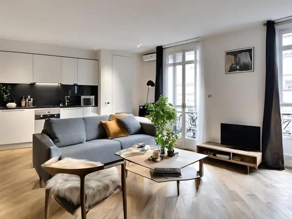 Appartement 3 pièces 55 m² 