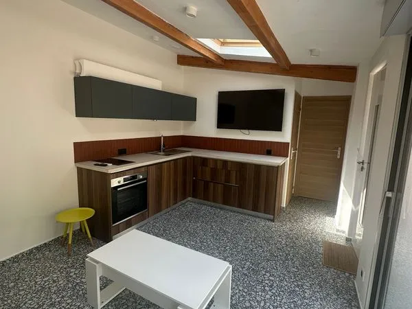Maisonnette neuve et meublée à louer à Lascours 