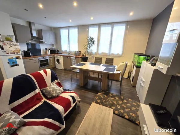Appartement 2 pièces 38 m² 