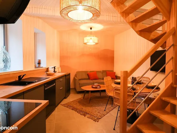 Appartement cosy t3 charnay village rhone 