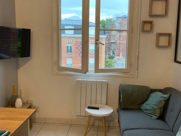 T2 Meublé 30m² Valenciennes Quartier Calme 
