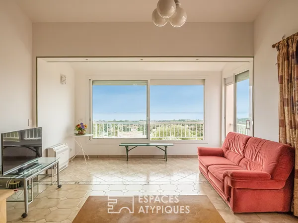 Maison avec vue mer imprenable 