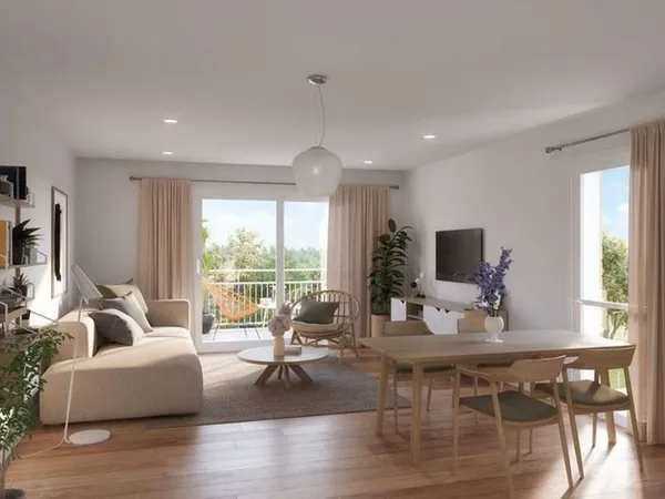 OPPORTUNITE A SAISIR - Bel appartement 2 pièces de 42m² avec beau balcon de 11m² 
