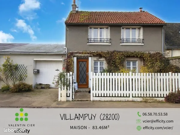 Maison 4 pièces 83 m² 