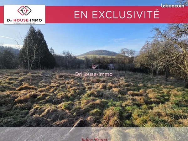 Terrain 2155 m² abbenans 