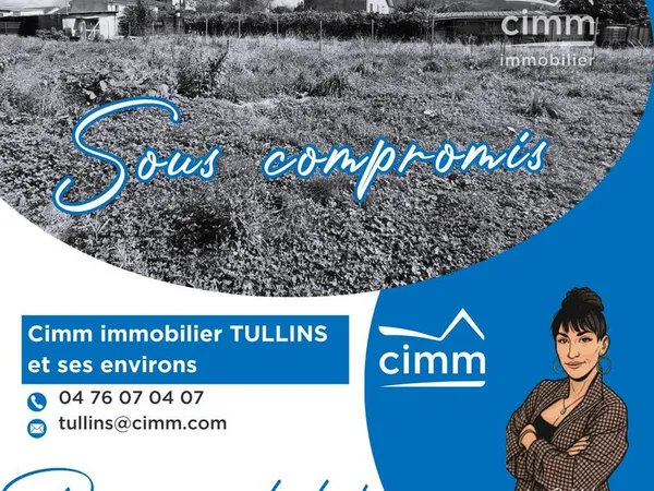 Terrain 501 m² Tullins 
