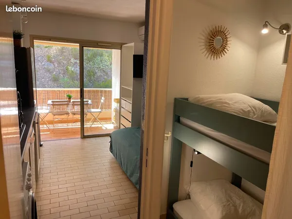 Appartement meuble - location a duree determinee au mois (mutation, etudiant, mobilite) - libre de 