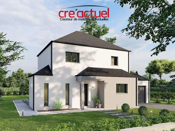 Terrain + maison 105 m² 