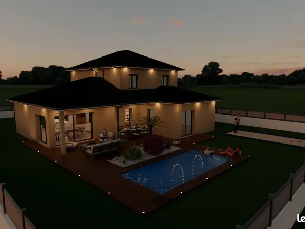 Maison neuve 145 m2 - Prestations haut de gamme - Maître d'oeuvre 
