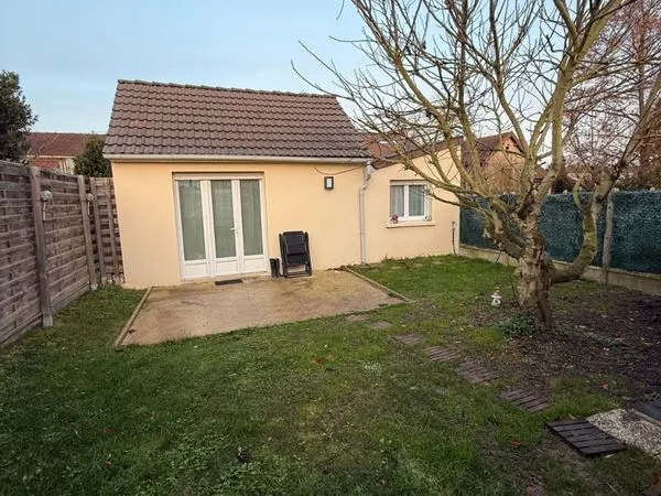 ​🏡 location charmante maisonnette t2 avec jardin et mezzanine à villenoy 