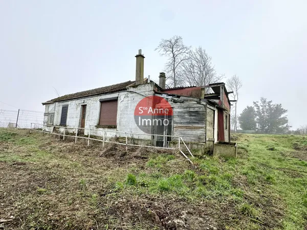 ESSERTAUX - MAISON A RENOVER - TERRAIN DE 2319 M2 