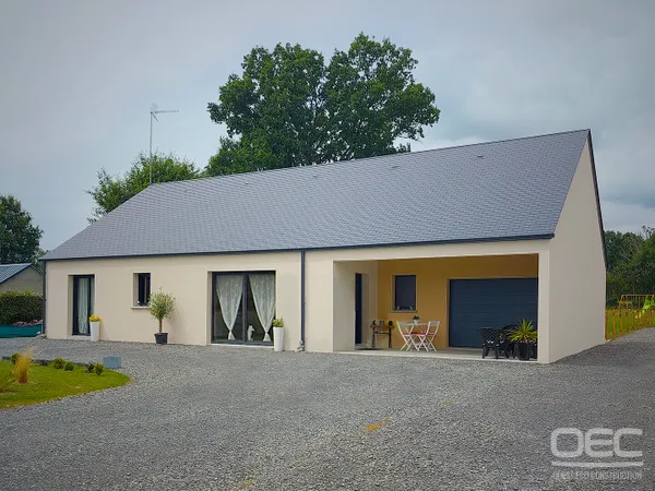 Terrain + maison 119 m² 