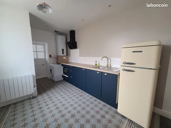 Appartement T2 vintage centre Le Landrau 