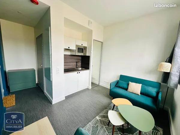 Appartement 1 pièce 17 m² 
