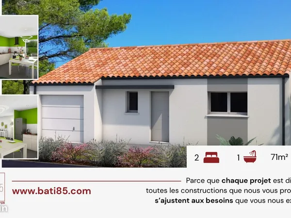 Maison 71 m² La Bernardiere 