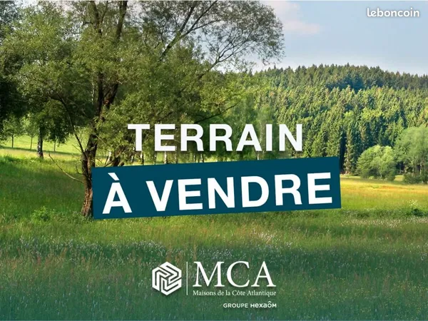 Terrain 1 070 m² Sigalens 