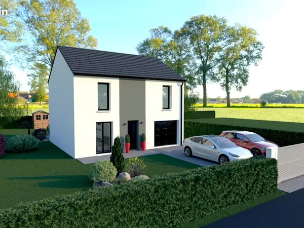 Pavillon 98 m² Amiens 